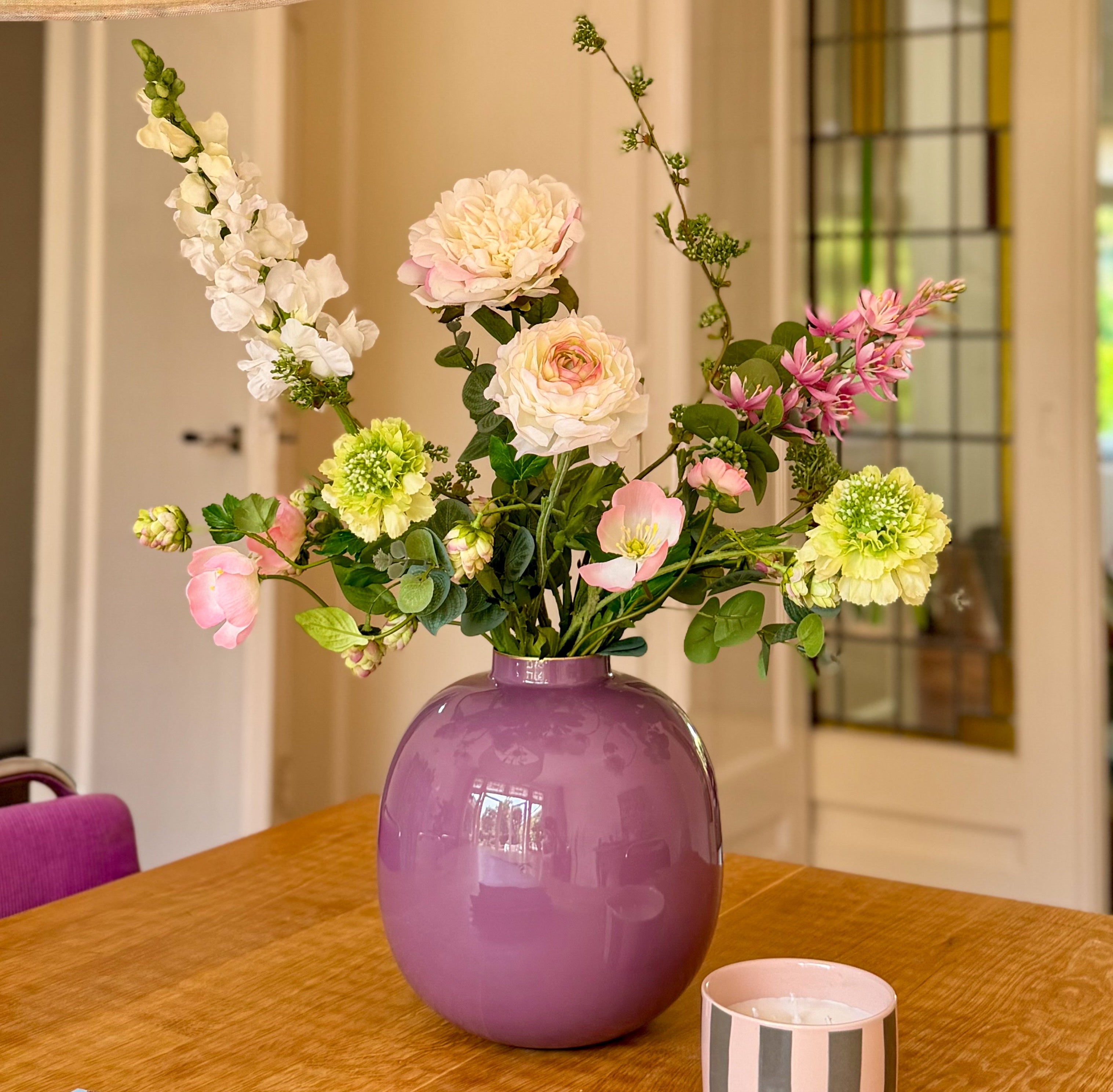 Berry Blush - Kunstblumen Bouquet