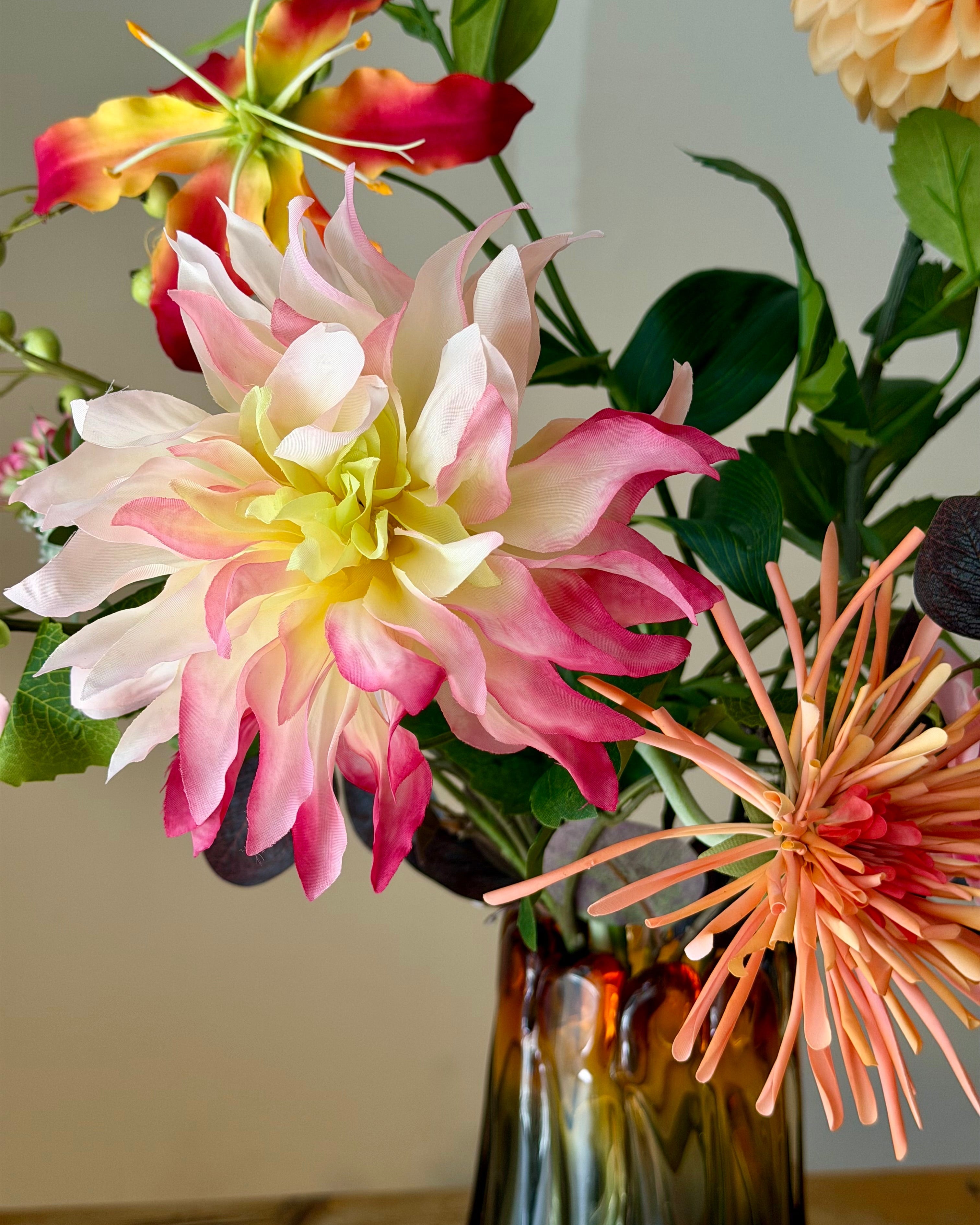 Dahlia Bliss - Kunstblumen Bouquet