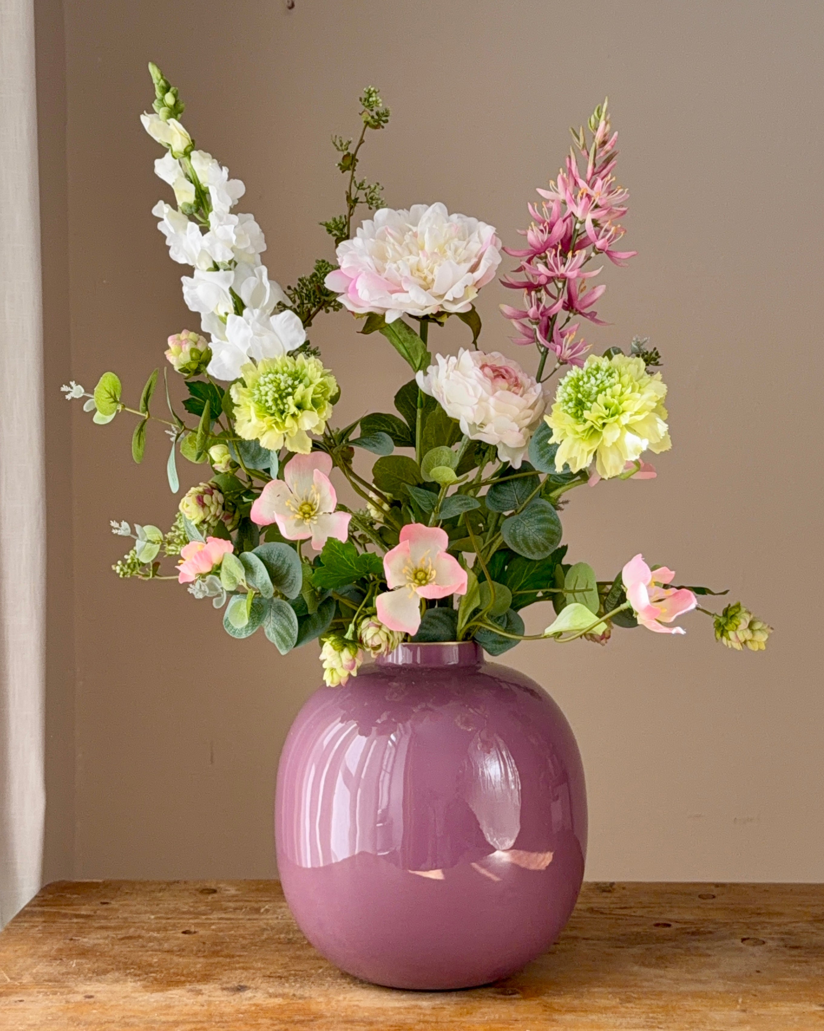 Berry Blush - Kunstblumen Bouquet