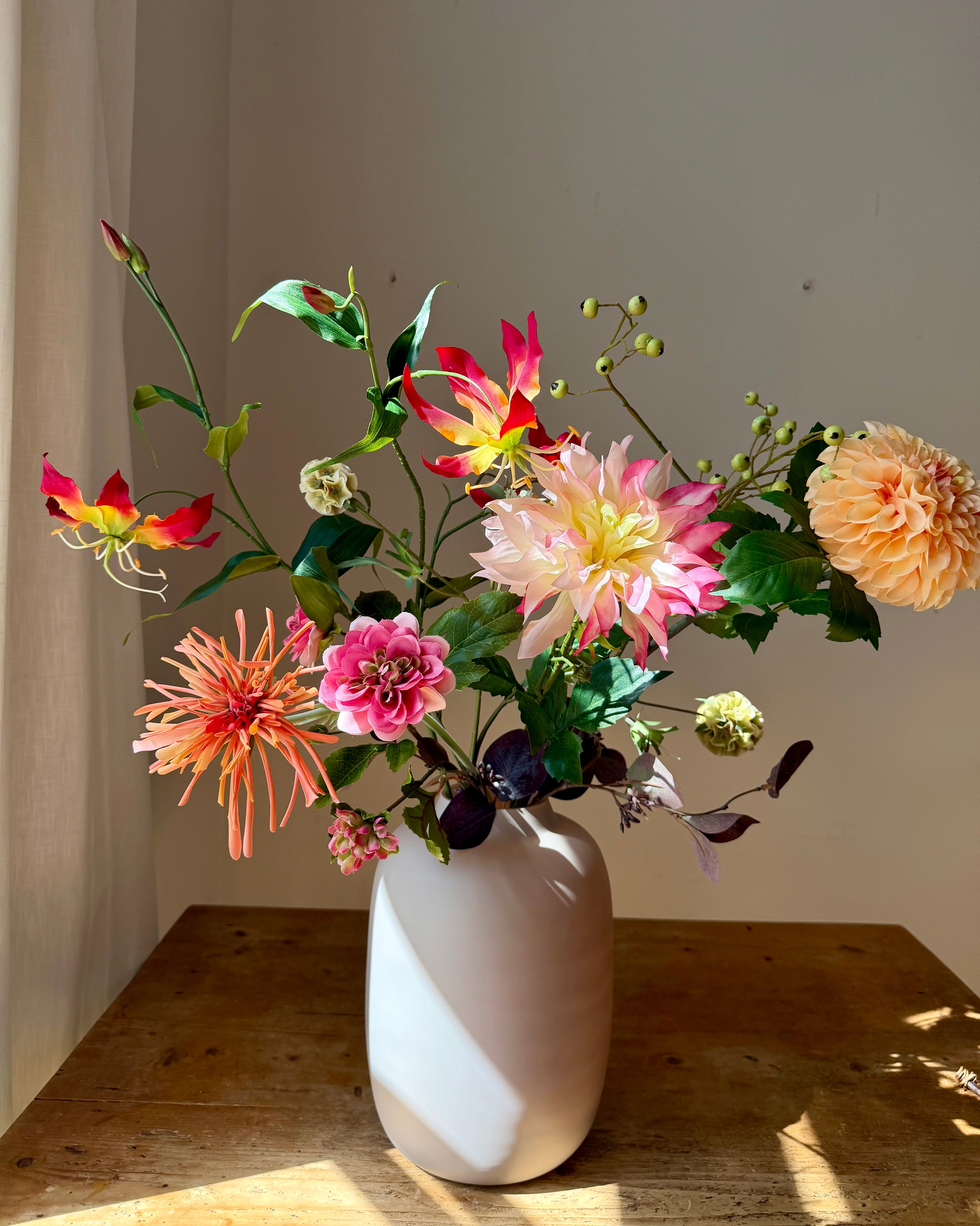 Dahlia Bliss - Kunstblumen Bouquet
