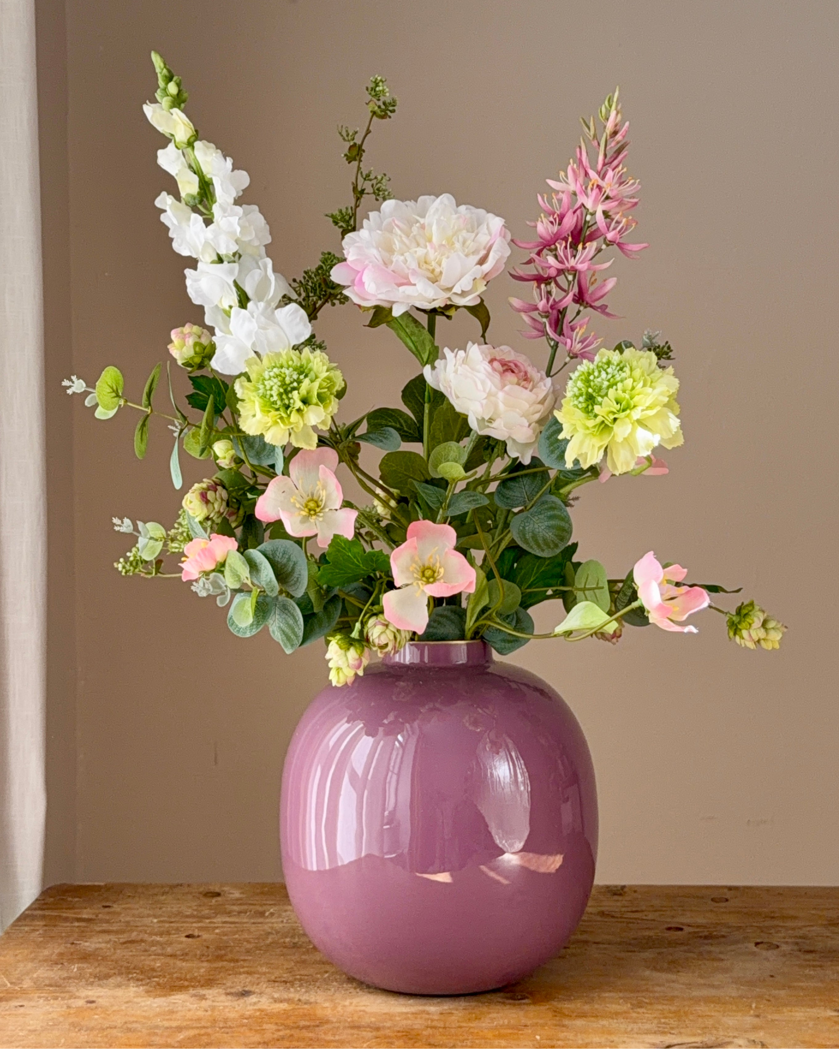 Berry Blush - Kunstblumen Bouquet