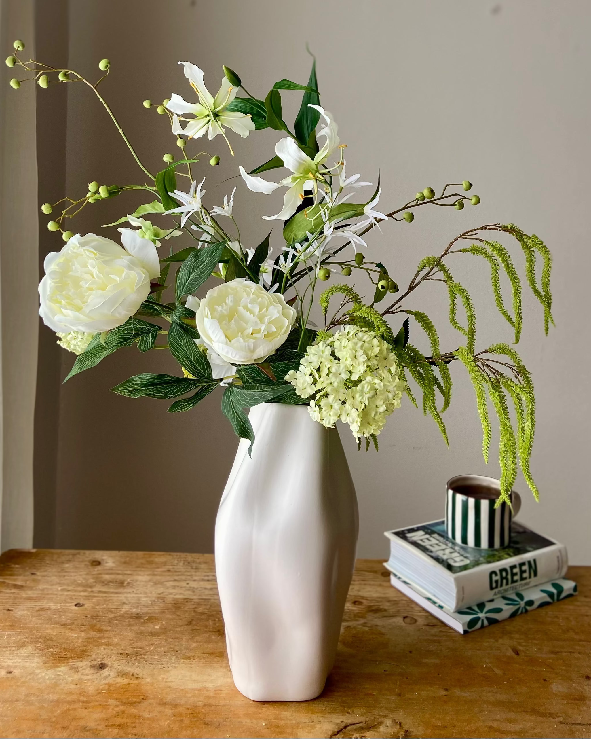 Soft Elegance - Kunstblumen Bouquet