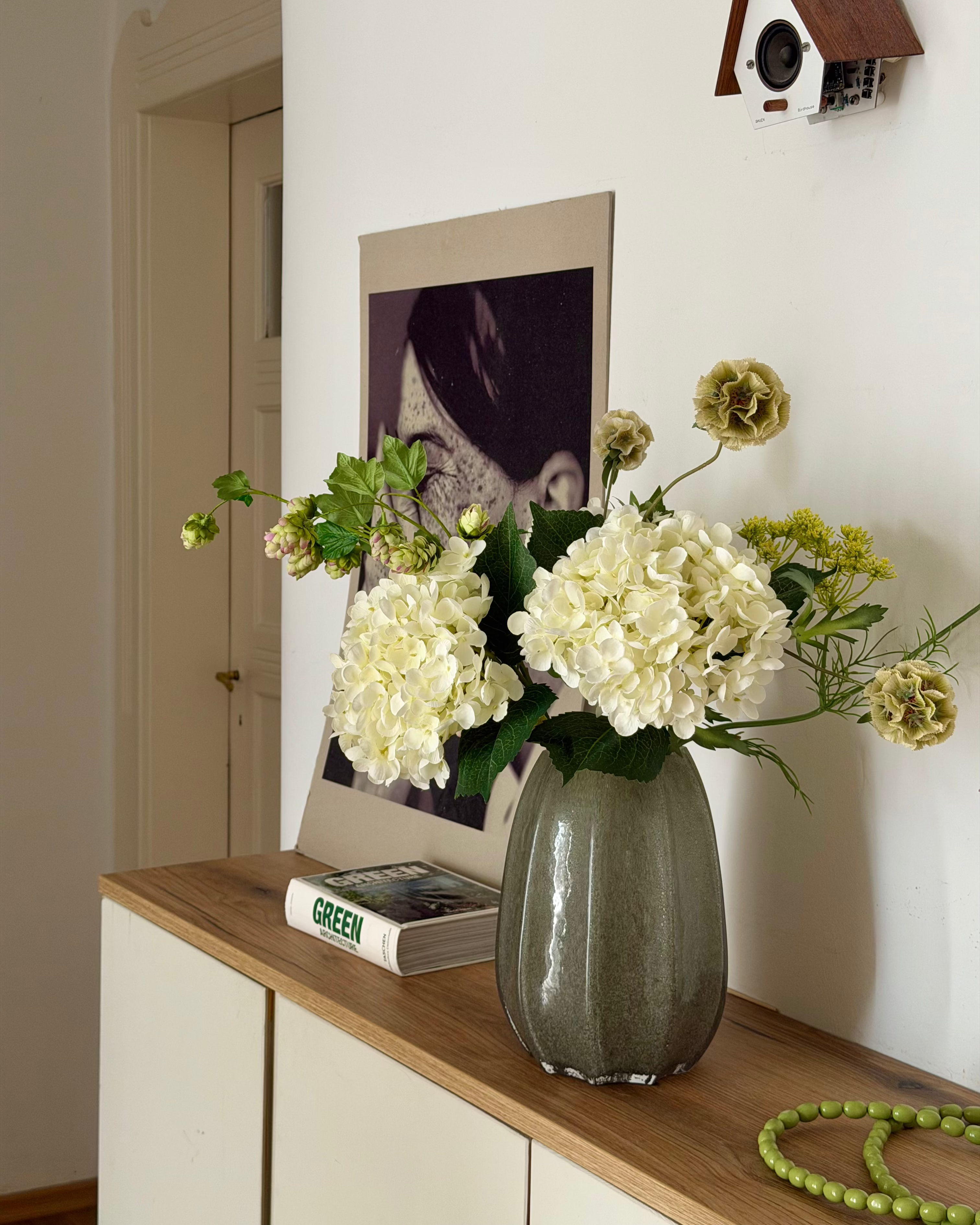 Hortensia Cream - Kunstblumen Bouquet